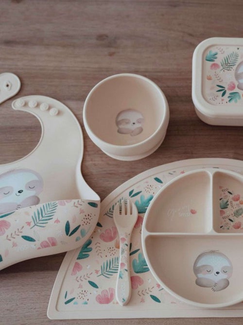 Bavaglino raccoglitore in silicone - animali | Sassi Junior - Kiabi