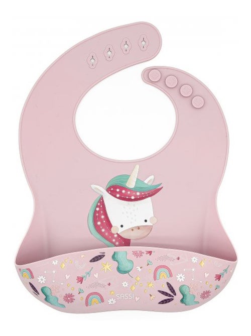 Bavaglino raccoglitore in silicone - animali | Sassi Junior - Kiabi