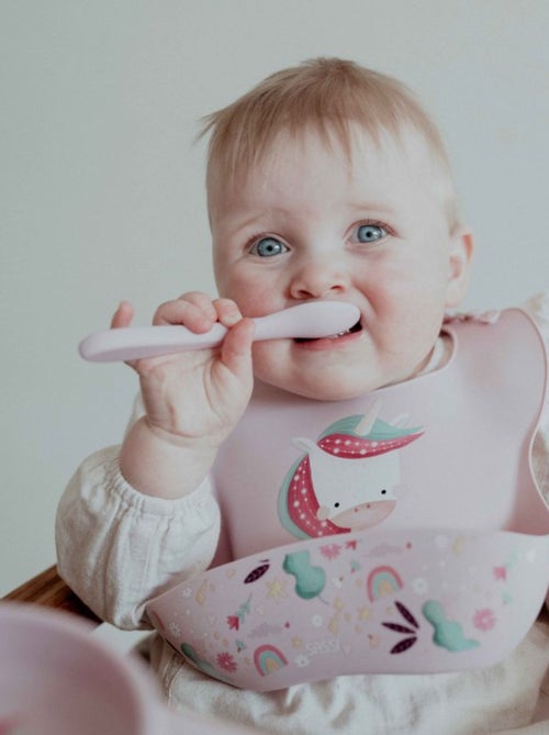 Bavaglino raccoglitore in silicone - animali | Sassi Junior - Kiabi