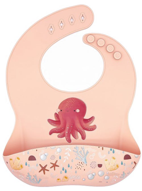 Bavaglino raccoglitore in silicone - animali | sassi junior | sassi junior - Kiabi