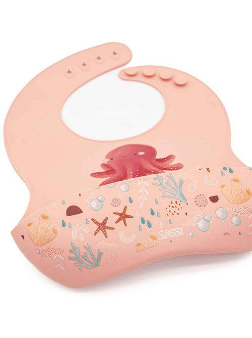 Bavaglino raccoglitore in silicone - animali | sassi junior | sassi junior - Kiabi