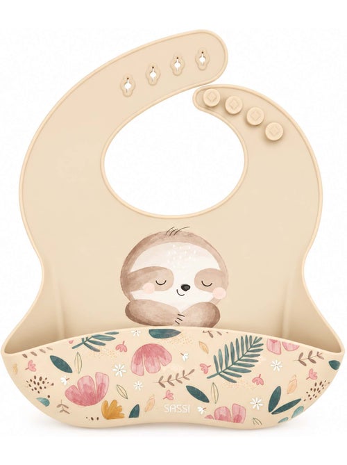 Bavaglino raccoglitore in silicone - animali | sassi junior | sassi junior - Kiabi
