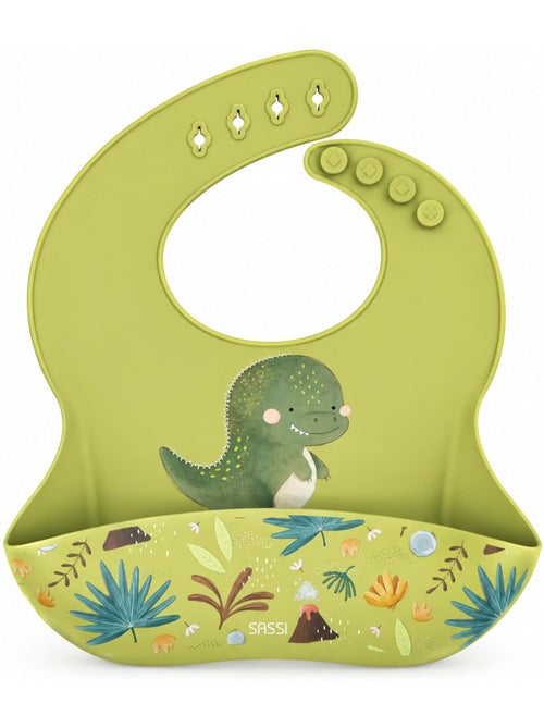 Bavaglino raccoglitore in silicone - animali | sassi junior | sassi junior - Kiabi