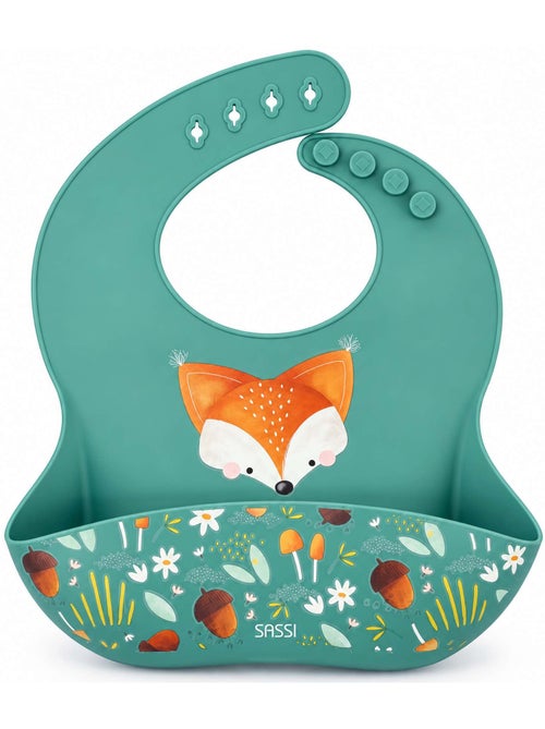 Bavaglino raccoglitore in silicone - animali | sassi junior | sassi junior - Kiabi