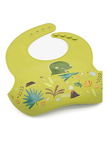 Bavaglino raccoglitore in silicone - animali | Sassi Junior