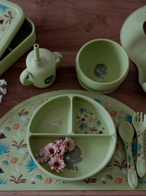 Bavaglino raccoglitore in silicone - animali | Sassi Junior - Kiabi