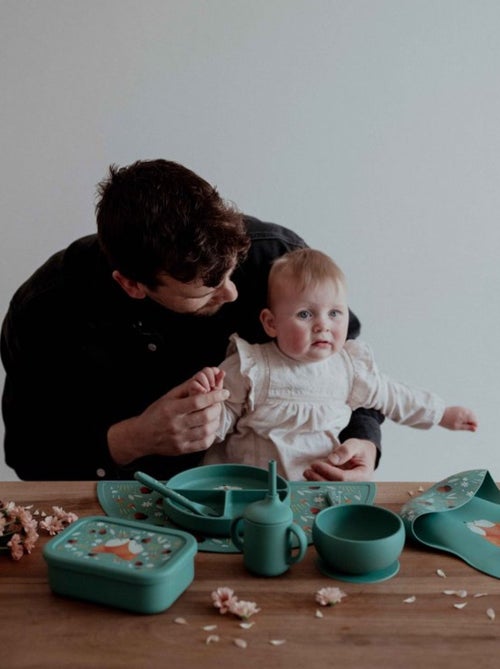 Bavaglino raccoglitore in silicone - animali | Sassi Junior - Kiabi