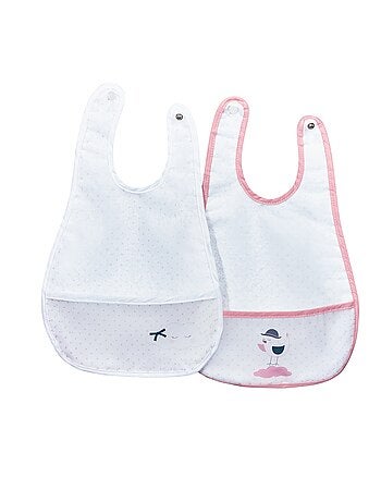 Bavaglino rivestito in plastica con vaschetta di - SAUTHON