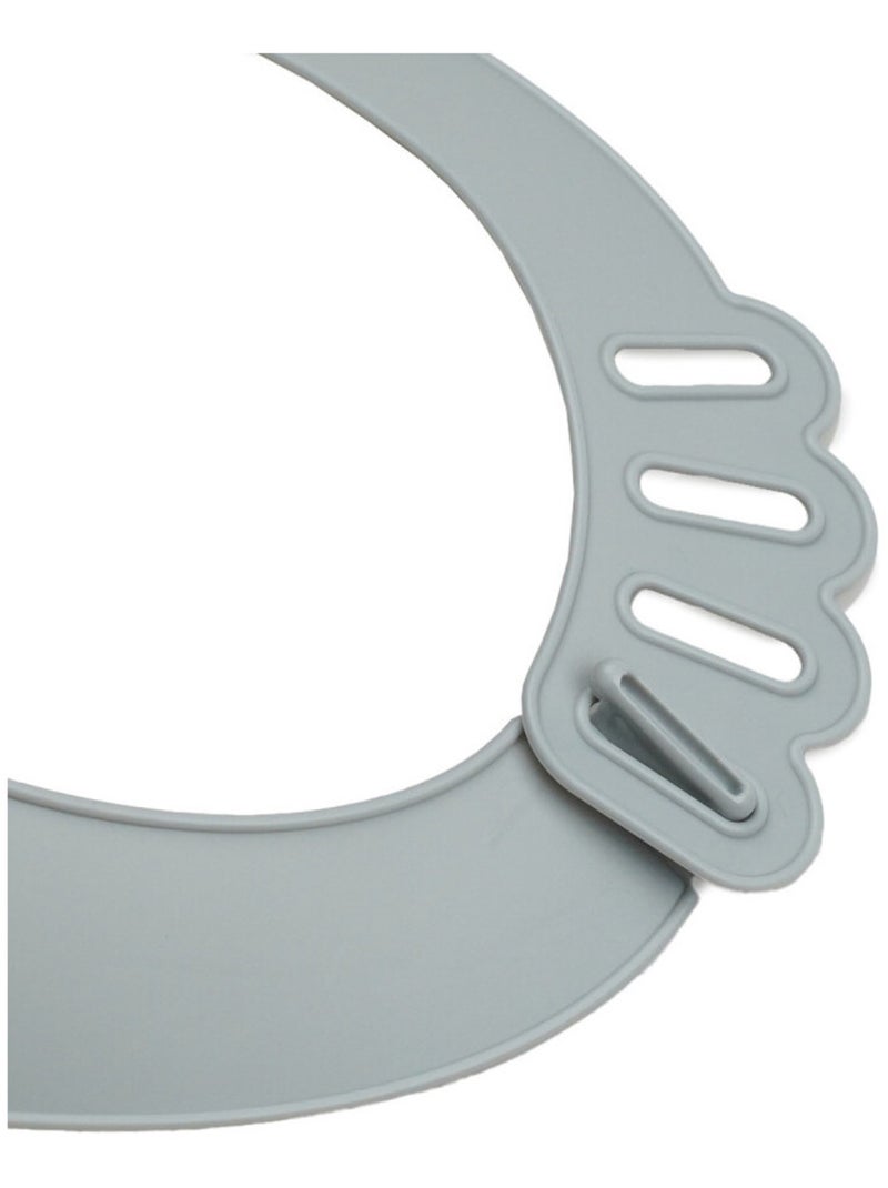 Bavaglino Thermobaby BIBOU impermeabile con raccoglitore di cibo Grigio - Kiabi