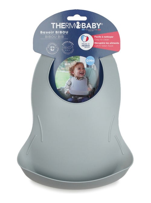 Bavaglino Thermobaby BIBOU impermeabile con raccoglitore di cibo - Kiabi