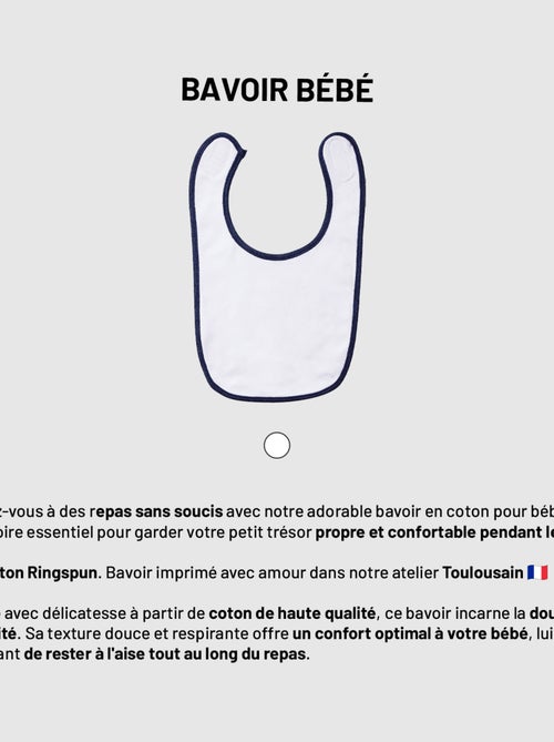 Bavoir BABY LOVE - Kiabi