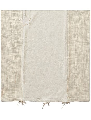 BB&CO - Coprifasciatoioo 100% cotone Mix and Match - Schiuma di latte - 60 x 80 cm