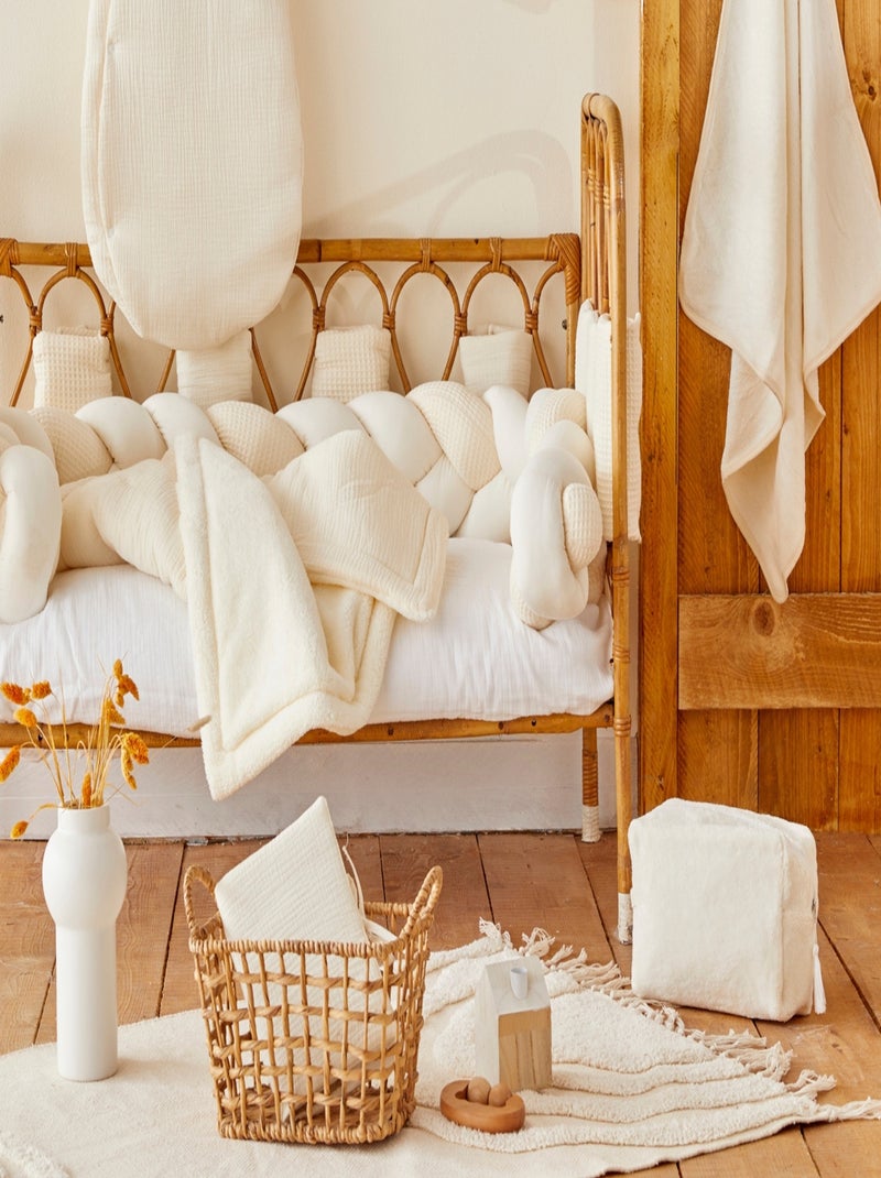 BB&CO - Coprifasciatoioo 100% cotone Mix and Match - Schiuma di latte - 60 x 80 cm Ecru - Kiabi
