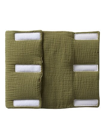 BB&CO - Paracolpi per lettino in cotone/poliestere Mix and Match 10 pezzi - Schiuma di latte