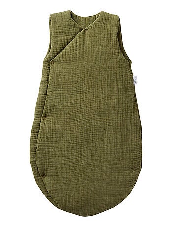 BB&CO - Sacco nanna per neonato a forma di kimono 100% cotone Mix and Match - Felce - 6/18 mesi