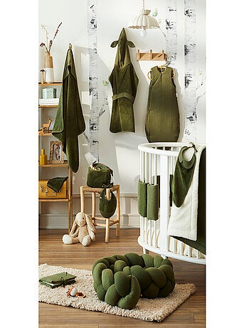 BB&CO - Sacco nanna per neonato a forma di kimono 100% cotone Mix and Match - Felce - 6/18 mesi