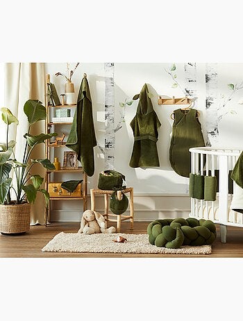 BB&CO - Sacco nanna per neonato a forma di kimono 100% cotone Mix and Match - Felce - 6/18 mesi