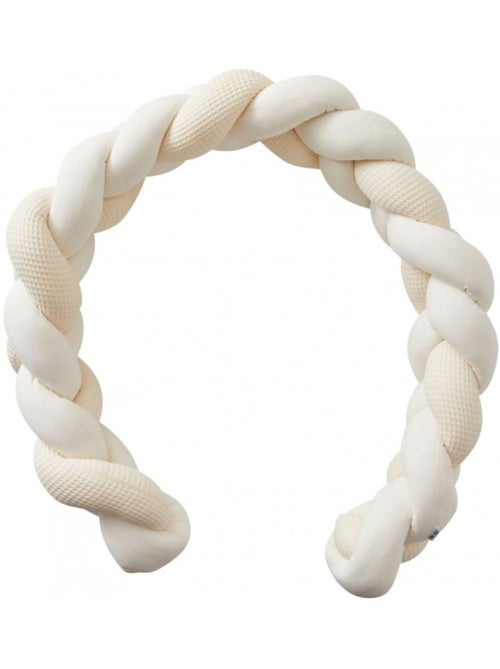 BB&CO - Treccia per culla neonato 100% cotone Mix and Match - Schiuma di latte - Lunghezza 2 m circa - Kiabi BB&CO - Treccia per culla neonato 100% cotone Mix and Match - Schiuma di latte - Lunghezza 2 m circa - Kiabi