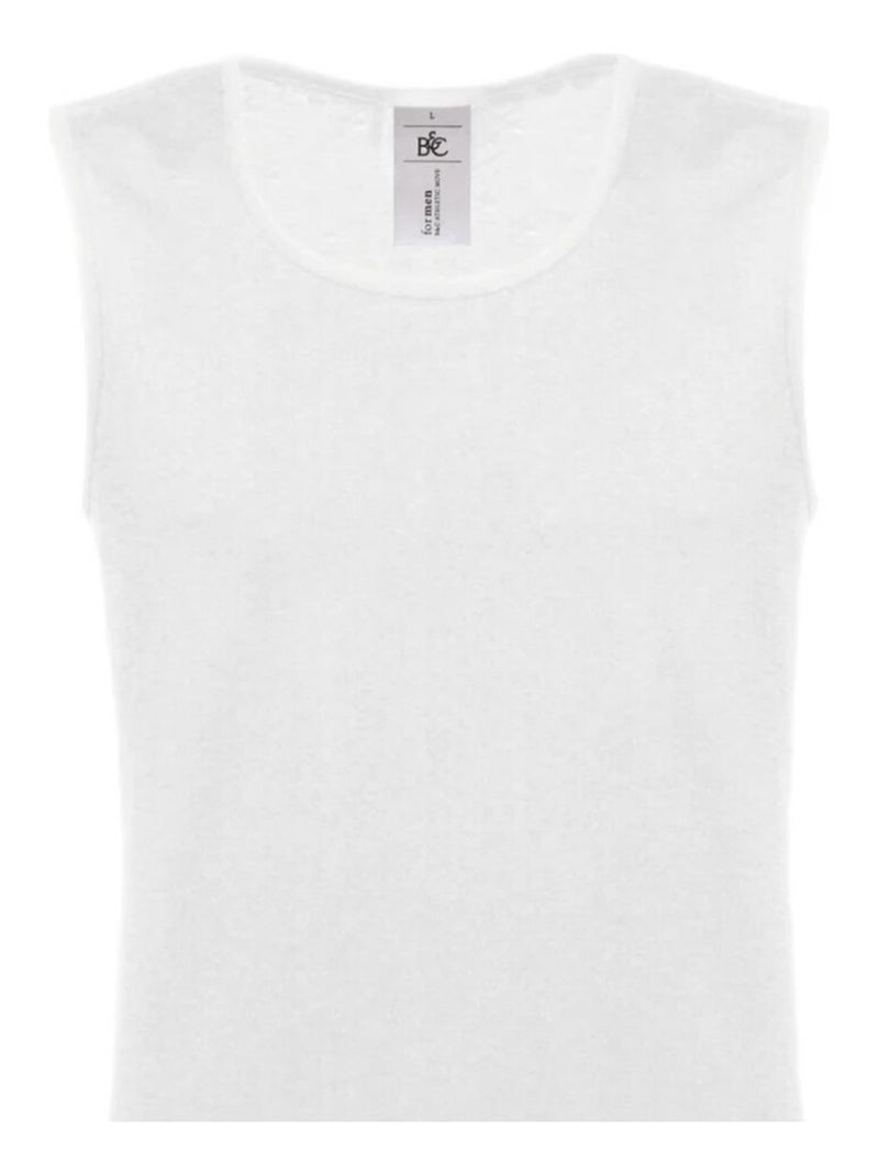 B&C Athletic Move Canottiera Adulto Unisex Bianco - Kiabi