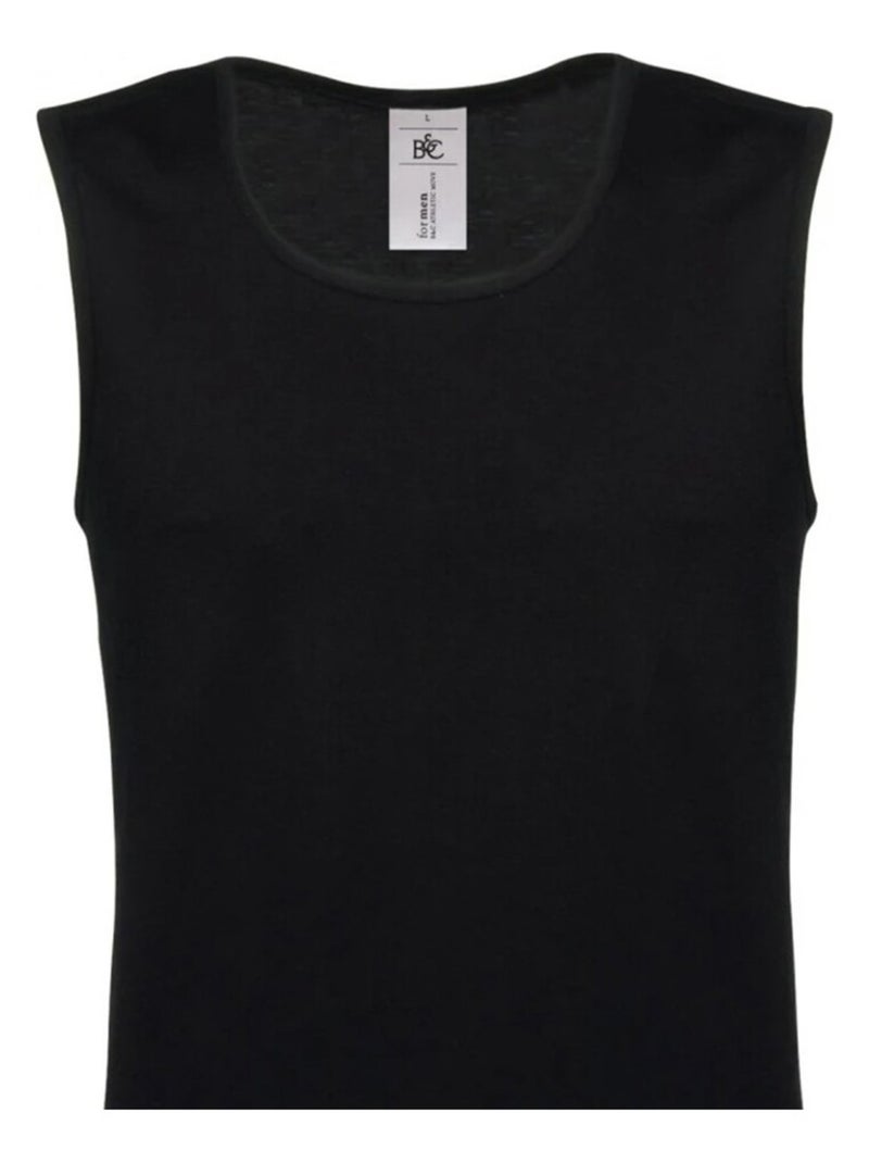 B&C Athletic Move Canottiera Adulto Unisex Nero - Kiabi