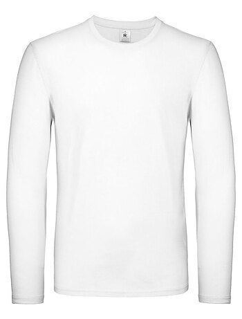 B&C #E150 Maglietta Manica Lunga Uomo