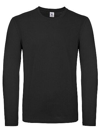 B&C #E150 Maglietta Manica Lunga Uomo