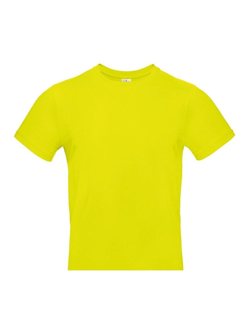 B&C #E190 Maglietta Adulto Unisex Giallo limone - Kiabi