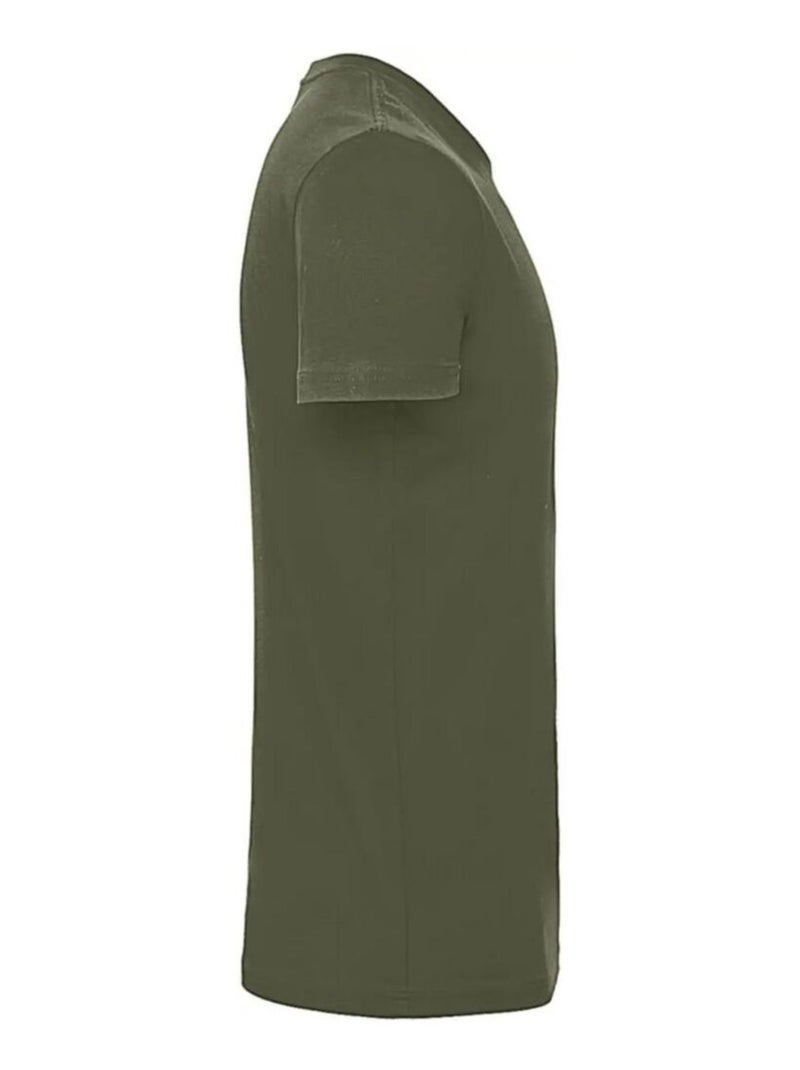 B&C Inspire Plus Maglietta Uomo Verde kaki - Kiabi
