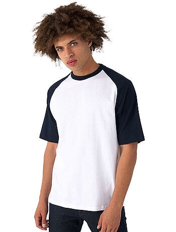 B&C Maglietta Baseball Adulto Unisex