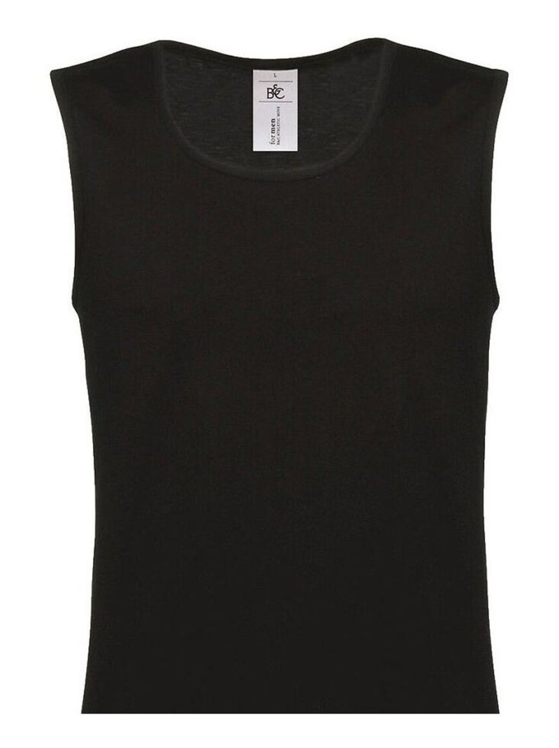 B&C Move Canotta Atletico Uomo Nero - Kiabi