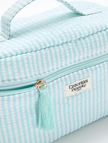 Beauty case a fantasia con manico