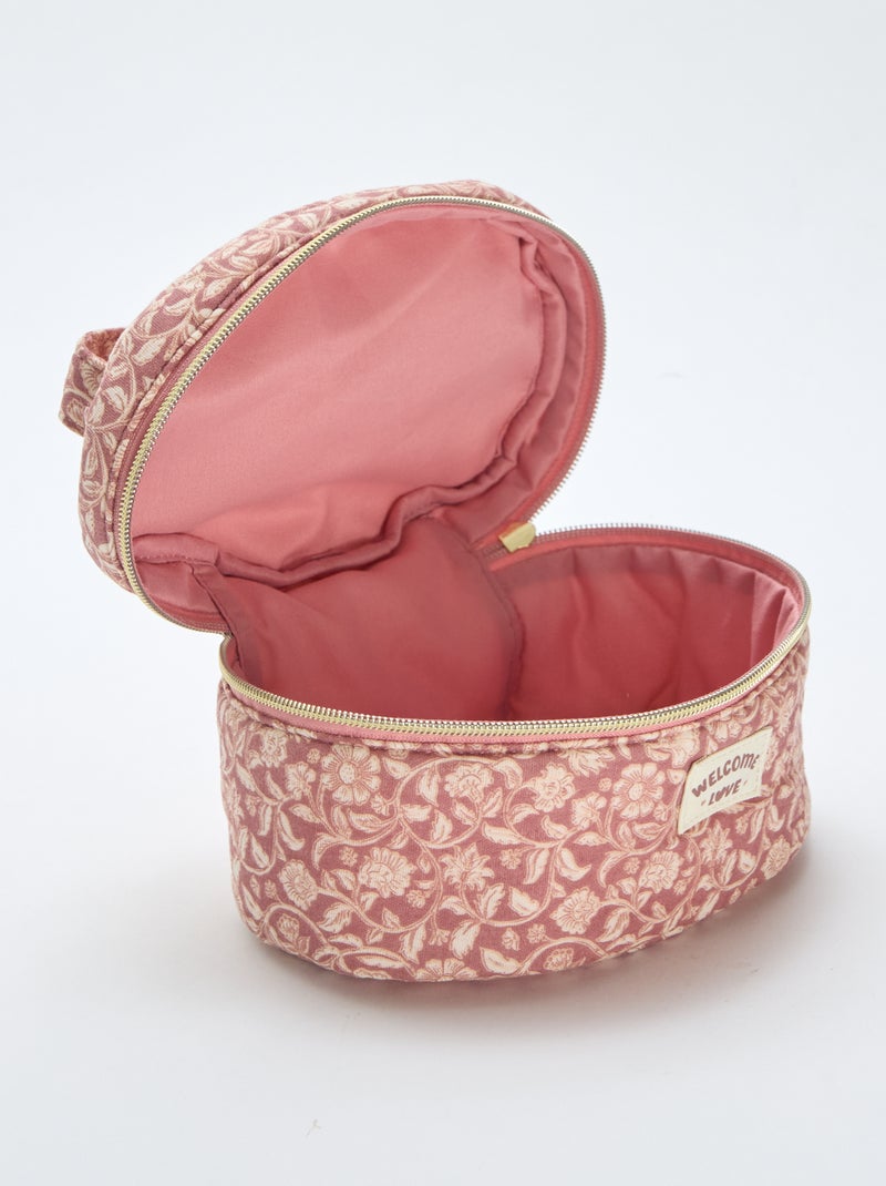 Beauty case a fantasia Rosa - Kiabi