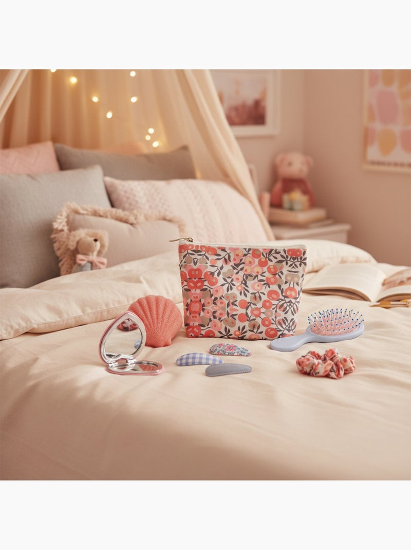 Beauty case con accessori Rosa - Kiabi