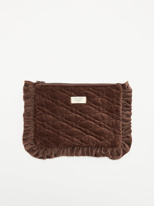 Beauty case con bordi ondulati - Kiabi