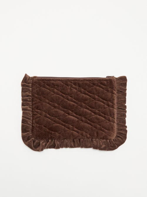 Beauty case con bordi ondulati - Kiabi