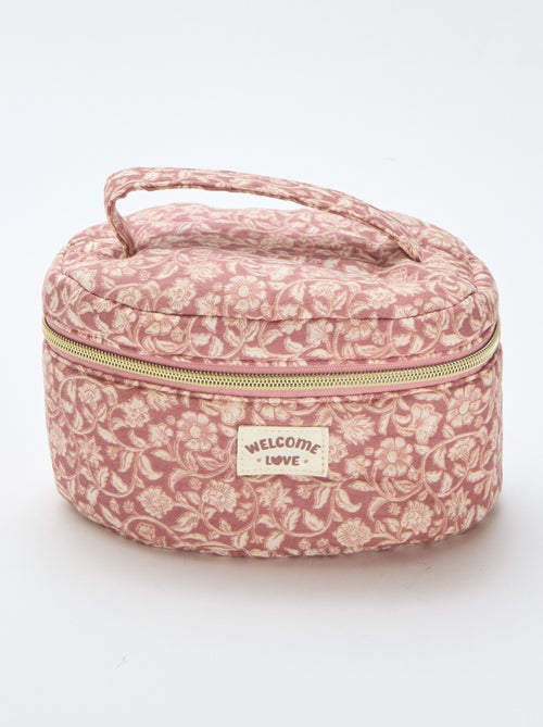 Beauty case con motivo - Kiabi