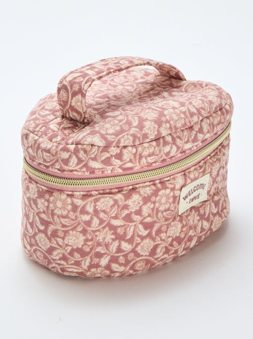 Beauty case con motivo - Kiabi