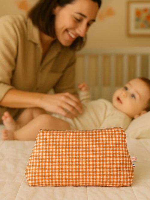 Beauty case in cotone biologico - Kiabi