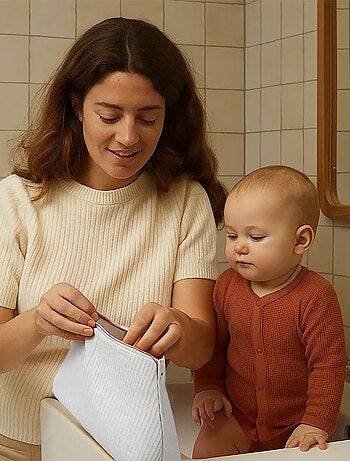 Beauty case in cotone biologico