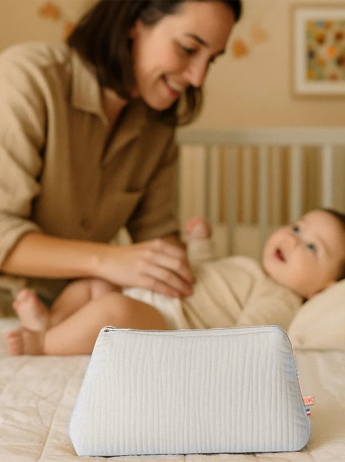 Beauty case in cotone biologico - Kiabi