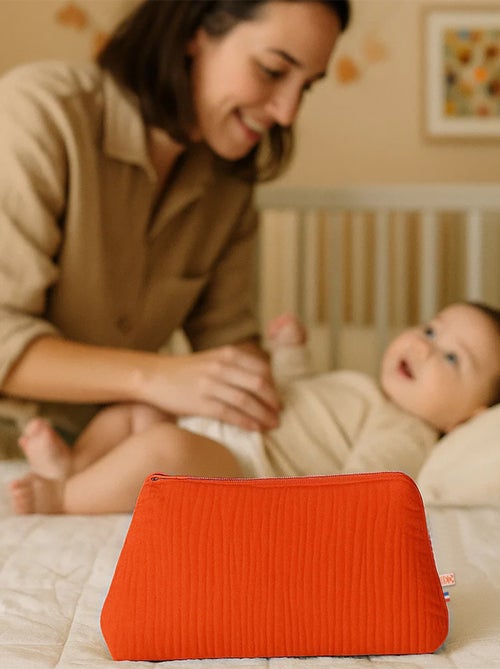 Beauty case in cotone biologico - Kiabi