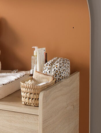 Beauty case in garza di cotone con fantasia - SAUTHON