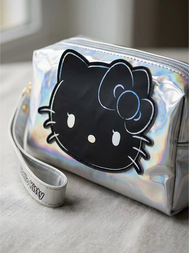 Beauty case olografico similpelle hello kitty sanrio Grigio - Kiabi