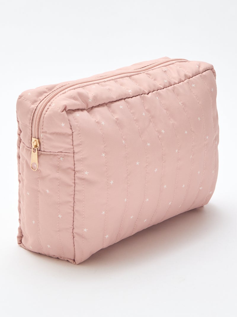 Beauty case stampato Rosa - Kiabi