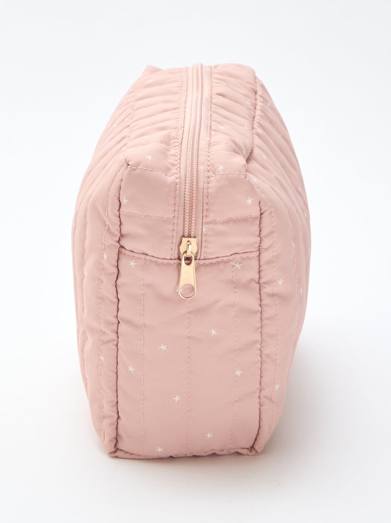 Beauty case stampato Rosa - Kiabi