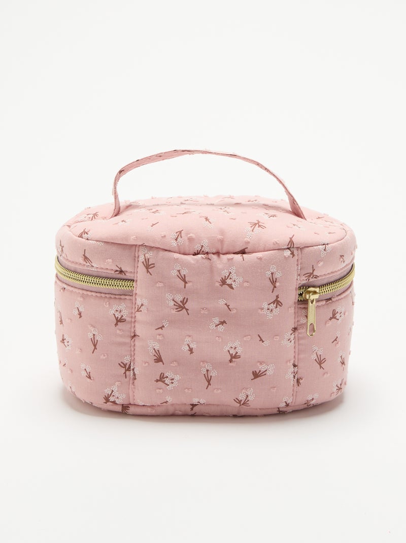 Beauty case stampato Rosa - Kiabi