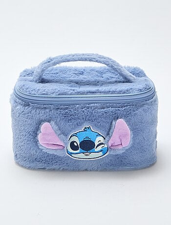 Beauty case 'Stitch' in maglia peluche