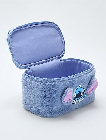 Beauty case 'Stitch' in maglia peluche