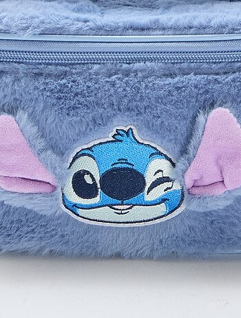 Beauty case 'Stitch' in maglia peluche