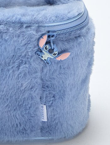 Beauty case 'Stitch' in maglia peluche